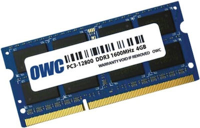 OWC 4GB DDR3 RAM mit Geschwindigkeit 1600 für Laptop