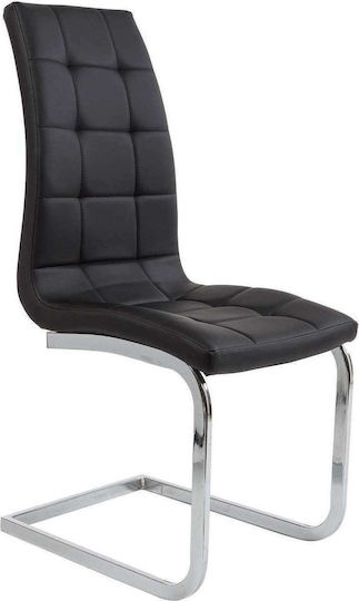 Chair Dining Room Semina 42x43x101cm Black