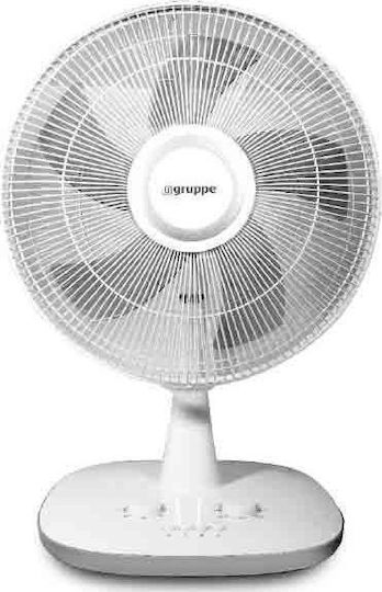 Gruppe FT40-318 Table Fan 45W Diameter 40cm White