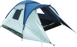 Panda Twist Lite Summer Camping Tent Igloo Blue for 4 People 210x240x130cm