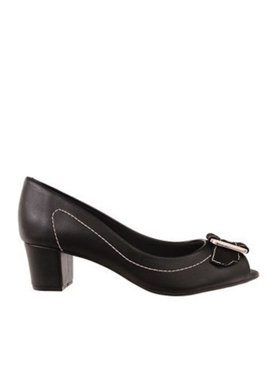 Beira Rio Black Heels 9569