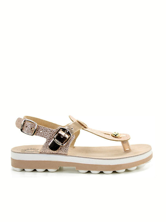 Fantasy Sandals Marlena Leder Flache Damen Sand...