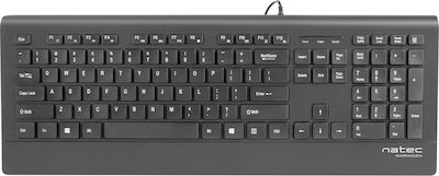 Natec Barracuda Slim Nur Tastatur Englisch US