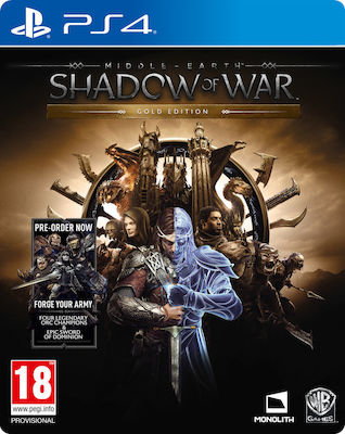 Middle-earth Shadow of War Gold Edition PS4 Game