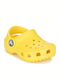 Crocs Classic Kids Anatomical Beach Clogs Yellow