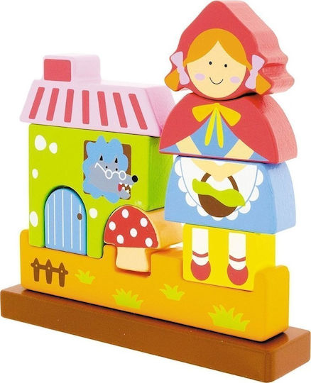 Viga Toys Μαγνητικό Παιχνίδι Κατασκευών 3D Κοκκινοσκουφίτσα για Παιδιά 4+ Ετών