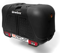 Aragon TowBox V2 Μπαγκαζιέρα Κοτσαδόρου Αυτοκινήτου με Μονό Άνοιγμα Χωρητικότητας 390lt Μαύρη