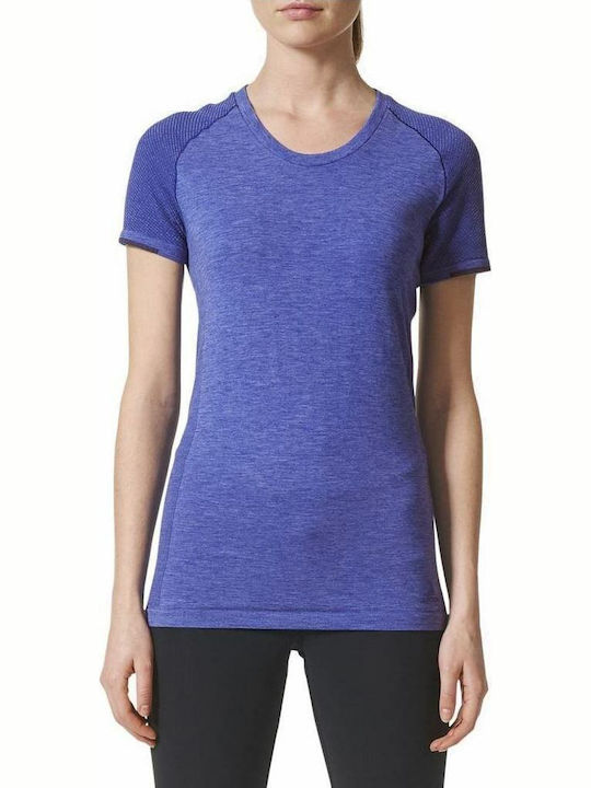 adidas Pknit Tee Women's T-shirt Purple