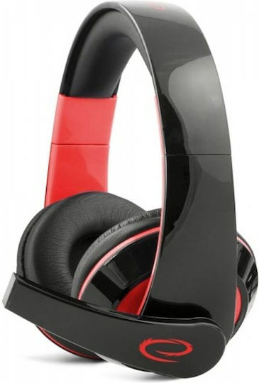 Esperanza Condor Über Ohr Gaming-Headset mit Verbindung 3,5mm Rot