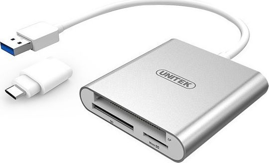 Unitek USB3.0 to Multi-In-One Aluminium Card Reader