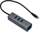 i-tec Hub USB 3 Porturi USB 3.0 cu Conectare USB-A Ethernet
