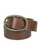 JOHN-ANDY Leather Belt Brown