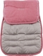 Minene Κάλυμμα Καροτσιού Dots Stripes Διπλής Όψης 35x75εκ. Grey