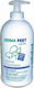 Herbi Feet Foot Cream Urea 20% Moisturizing Cream Regeneration for Cracked Heels 480ml