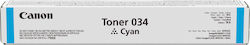 Canon 034 Original Toner Laser Printer Cyan 730...