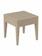 Miami Auxiliary Outdoor Rattan Table Taupe 45x45x45cm