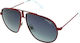 Carrera Carrerino 21 Aviator Ochelari De Soare Pentru Copii Roșii