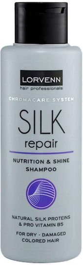 Lorvenn Silk Repair Σαμπουάν Αναδόμησης/Θρέψης & Ενυδάτωσης για Ταλαιπωρημένα Μαλλιά 100ml
