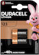 Duracell Ultra Μπαταρίες Λιθίου CR123 3V Μιας Χρήσης (Long Life) 2τμχ