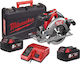Milwaukee M18 CCS55-502X Циркулярна пила 2x5Ах ...