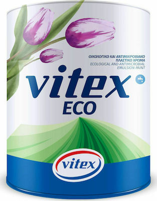 Vitex Eco Πλαστικό Χρώμα Οικολογικό για Εσωτερική Χρήση 750ml