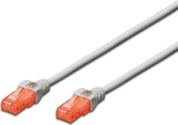 Digitus U/UTP Cat.6 Ethernet Network Cable 10m Gray 1pcs