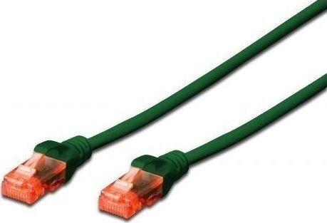 Digitus U/UTP Cat.6 Ethernet Network Cable 3m Green 1pcs