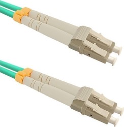 Qoltec Fiber Optic Cable LC-LC 5m Turquoise 1pcs