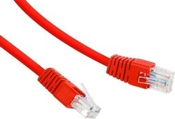 Cablexpert U/UTP Cat.6 Ethernet Network Cable 1m Red 6pcs