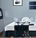 Aslanis Home Πετσέτα Φαγητού Βαμβακερή με Κέντημα Zen Λευκό 45x45εκ.