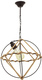 Alphab2b Ritim 1 Pendant Light Single-Light with Rope for Socket E27 Brown