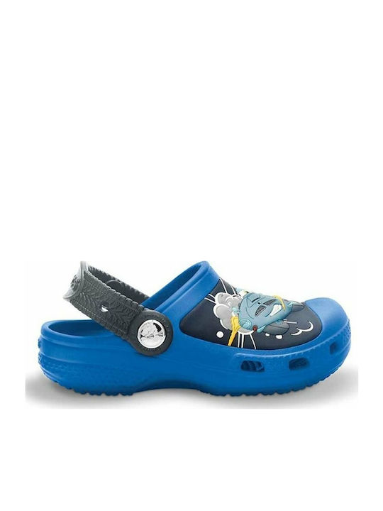 Creative Mater & Finn McMissle Clog Kinder Anatomisch Schuhboot Strand Blau