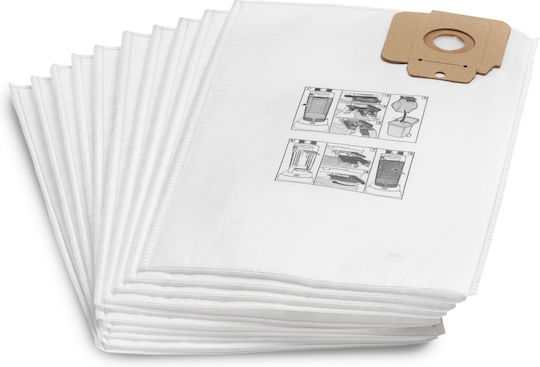 Karcher Vacuum Cleaner Bags 10pcs Compatible with Vacuum Cleaner Karcher