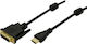LogiLink 2m DVI-D male to HDMI male Cable Black (CH0004)