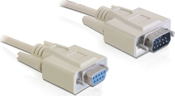 DeLock Кабел RS232 9-пинов мъжки към RS232 9-пинов женски 5м (84016) 1бр