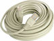 Eurolamp U/UTP Cat.5e Ethernet Network Cable 1m Gray
