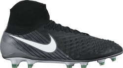 Nike Magista Obra II High Football Shoes FG with Cleats Black