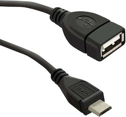 Qoltec 50404 Micro USB Masculin În USB-A Feminin Qoltec 50404 Micro USB Masculin În USB-A Feminin