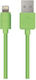 OWC Regular USB to Lightning Cable Πράσινο 1m (NWTCBLUSBL1MGN)