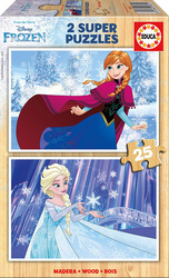 Ξύλινο Παιδικό Puzzle Frozen 50pcs για 3+ Ετών Educa