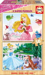 Wooden Kids Puzzle Disney Princesses for 3++ Years 32pcs Educa