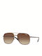 Vogue Women's Sunglasses with Brown Metal Frame and Brown Lens VO4083S 5074/13