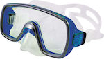 Salvas Silicone Diving Mask Geo Blue