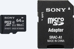 Sony SR-64UY3A microSDXC 64GB U1 with Adapter