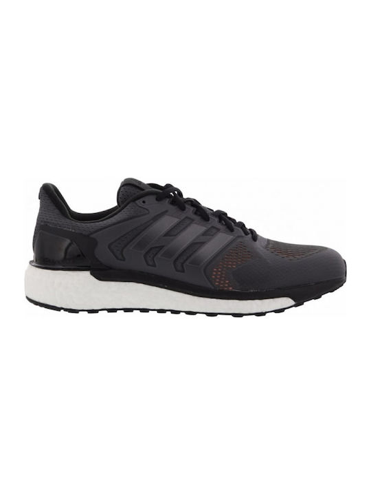 Supernova ST Boost Ανδρικά Αθλητικά Παπούτσια Running Grey / Core Black / Solar Orange