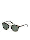 Gant Men's Sunglasses with Brown Tartaruga Acetate Frame and Green Lenses GA7087 52R