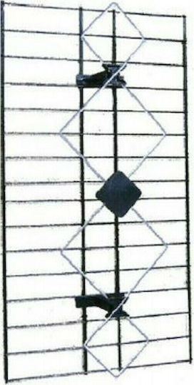 Matel Electronics AM-4 Εξωτερική Κεραία Τηλεόρασης (δεν Απαιτεί Τροφοδοσία) Μαύρη