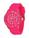 40 Mm Watch with Pink / Pink Rubber Strap