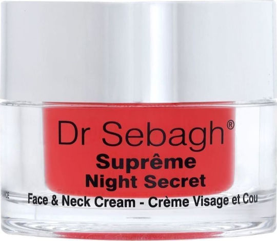 Dr. Sebagh Supreme Night Secret Face & Neck Lift Cream Rich Κρέμα Προσώπου Νυκτός για Ενυδάτωση & Αντιγήρανση 50ml