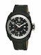 Breil Milano Mito Ανδρικό Ρολόι 43mm με Μαύρο Δερμάτινο Λουράκι